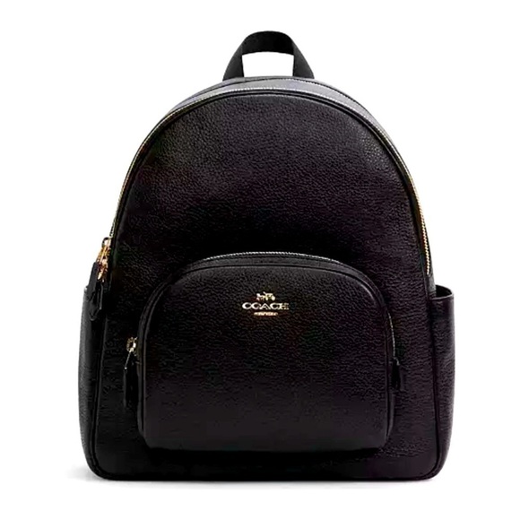 Coach Handbags - COACH PEBBLE LEATHER AND NYLON MINI BACKPACK